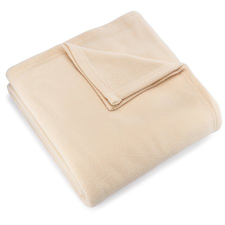 REGISTRY Blanket Fleece 66x90 Ivory POLAR-T-I